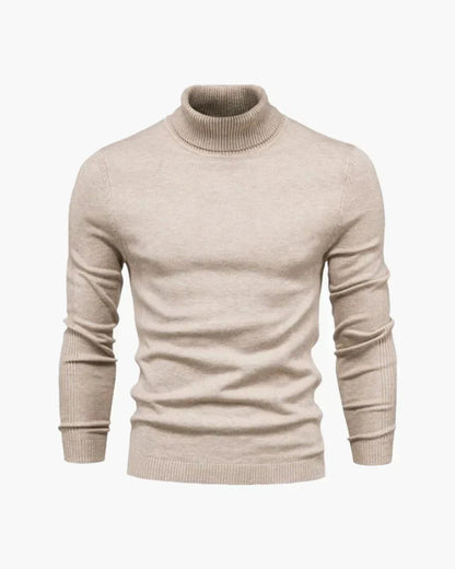 JANGSAN Merino-Wolle Rollkragenpullover
