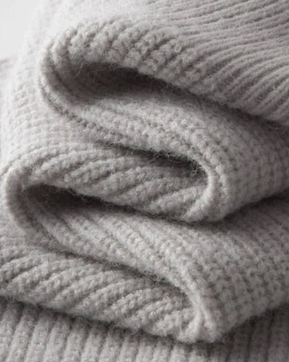 AMALFI Woll-Gilet mit durchgehendem Reißverschluss