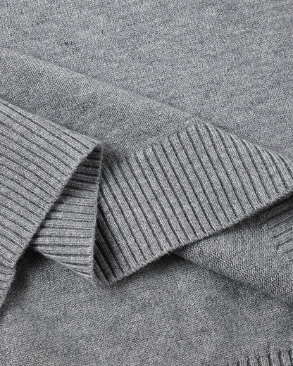 JANGSAN Merino-Wolle Rollkragenpullover